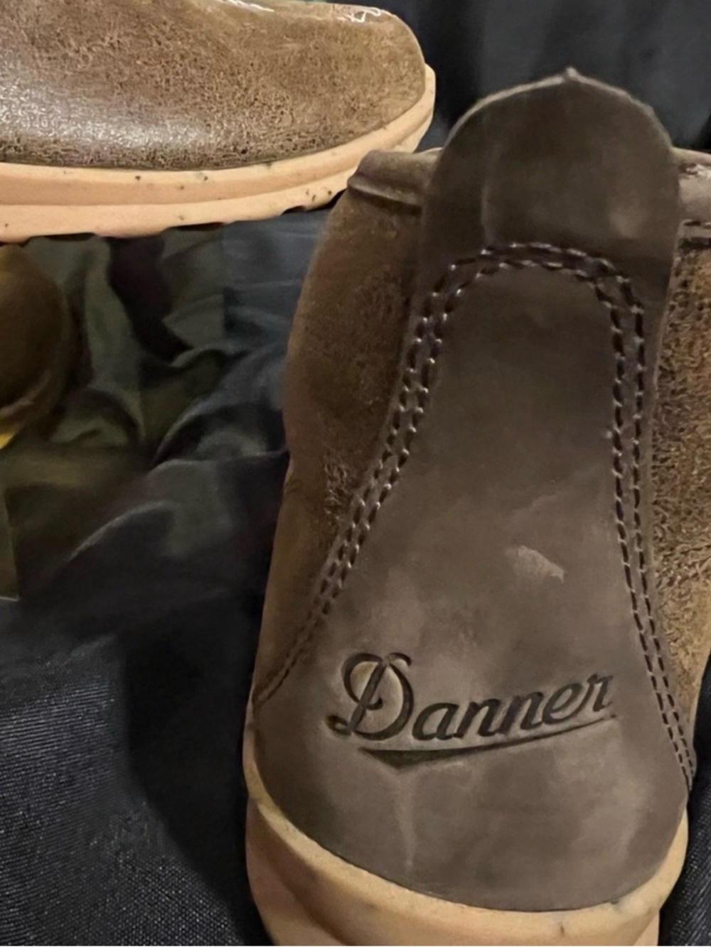 Danner Men’s Forrest Moc Boots Shearling-Lined Size 10.5 Men’s w/ Box - Picture 5 of 13